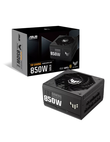 Блок питания для компьютеров ASUS TUF GAMING 850W GOLD, ATX, Полностью модульный