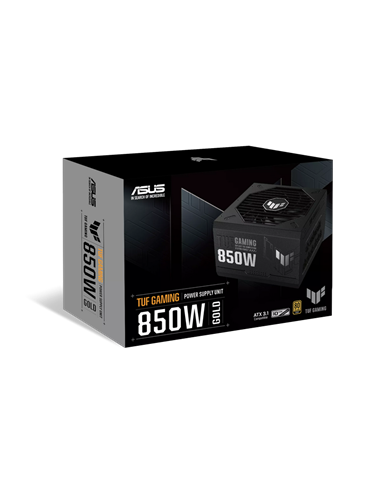 Блок питания для компьютеров ASUS TUF GAMING 850W GOLD, ATX, Полностью модульный