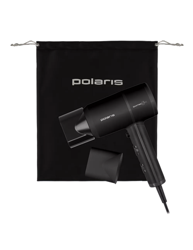 Фен Polaris PHD1111, 1900Вт, Чёрный