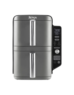Friteuză cu aer cald Ninja Double Stack XL SL400EU, Gri