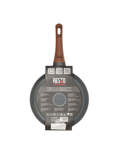 Tigaie pentru clătite RESTO 93512, 24 cm, Negru