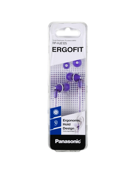 Căști Panasonic RP-HJE125E, Violet