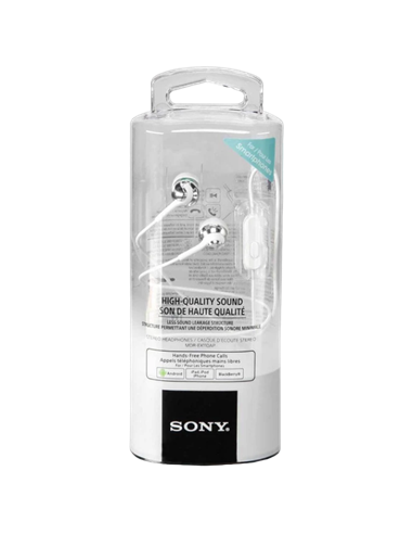Căști SONY MDR-EX110AP, Alb