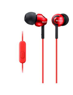 Наушники SONY MDR-EX110AP, Красный 2