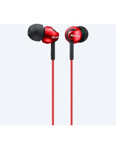 Căști SONY MDR-EX110AP, Roșu