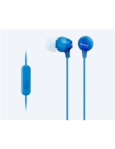 Căști SONY MDR-EX15AP, Albastru