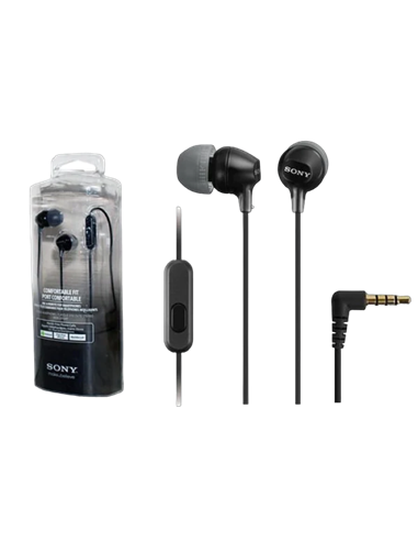 Căști SONY MDR-EX15AP, Negru