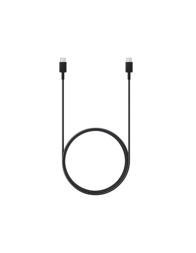 Cablu încărcare și sincronizare Samsung USB-C to USB-C Cable 3A, USB Type-C/USB Type-C, 1,8m, Negru