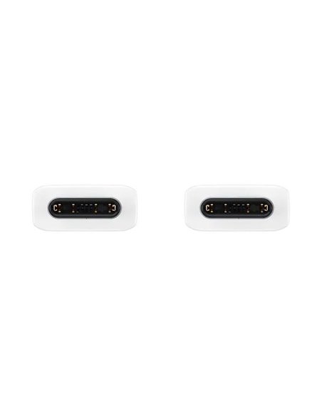 Cablu de încărcare Samsung EP-DA705BWRGRU, USB Type-C/USB Type-C, 1m, Alb Cablu de încărcare Samsung EP-DA705BWRGRU, USB Type-C/USB Type-C, 1m, Alb