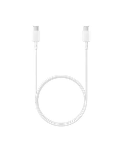 Зарядный кабель Samsung EP-DA705BWRGRU, USB Type-C/USB Type-C, 1м, Белый