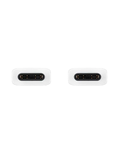 Зарядный кабель Samsung EP-DA705BWRGRU, USB Type-C/USB Type-C, 1м, Белый