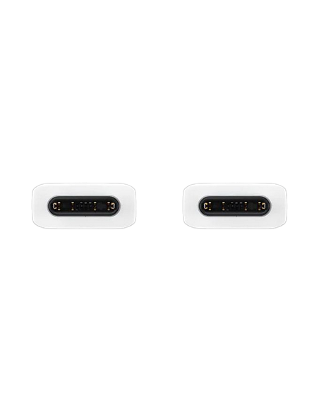 Cablu de încărcare Samsung EP-DA705BWRGRU, USB Type-C/USB Type-C, 1m, Alb Cablu de încărcare Samsung EP-DA705BWRGRU, USB Type-C/USB Type-C, 1m, Alb