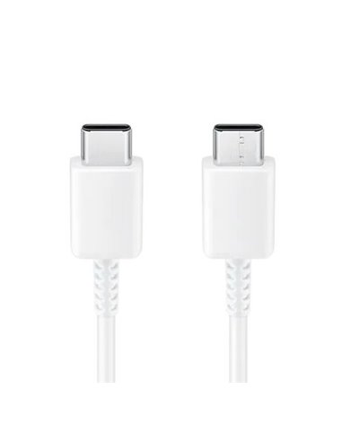 Зарядный кабель Samsung EP-DA705BWRGRU, USB Type-C/USB Type-C, 1м, Белый