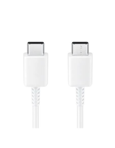 Cablu de încărcare Samsung EP-DA705BWRGRU, USB Type-C/USB Type-C, 1m, Alb Cablu de încărcare Samsung EP-DA705BWRGRU, USB Type-C/USB Type-C, 1m, Alb