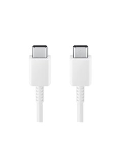 Cablu încărcare și sincronizare Samsung USB-C to USB-C Cable 3A, USB Type-C/USB Type-C, 1,8m, Alb