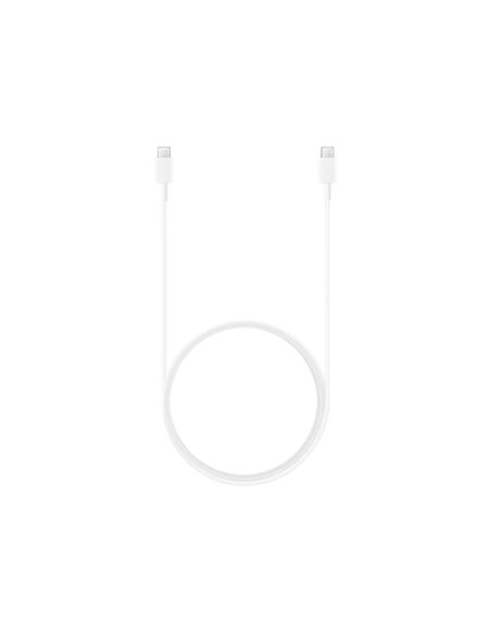 Кабель для зарядки и синхронизации Samsung USB-C to USB-C Cable 3A, USB Type-C/USB Type-C, 1,8м, Белый