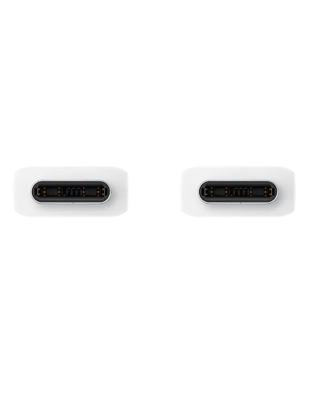 Кабель для зарядки и синхронизации Samsung USB-C to USB-C Cable 3A, USB Type-C/USB Type-C, 1,8м, Белый