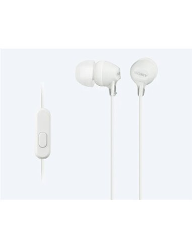 Căști SONY MDR-EX15LP, Alb