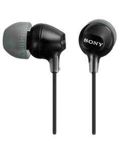 Căști SONY MDR-EX15LP, Negru