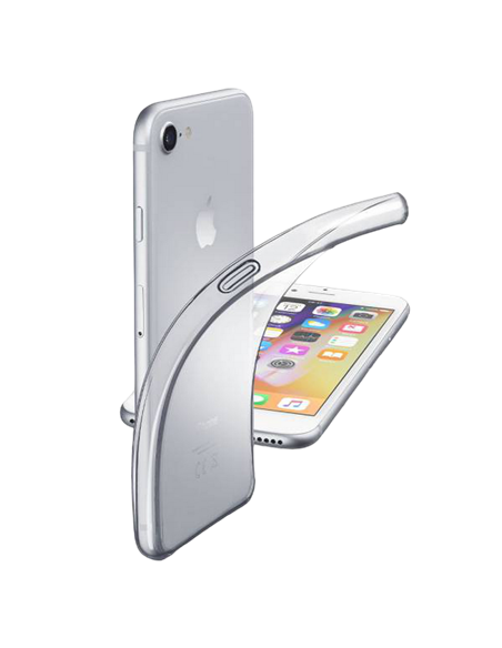 Husă Cellularline Fine - iPhone SE (2020)/8/7, Transparent Husă Cellularline Fine - iPhone SE (2020)/8/7, Transparent