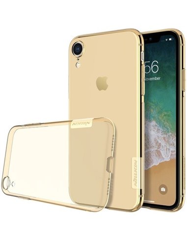 Чехол Nillkin iPhone XR - Ultra thin TPU - Nature, Коричневый