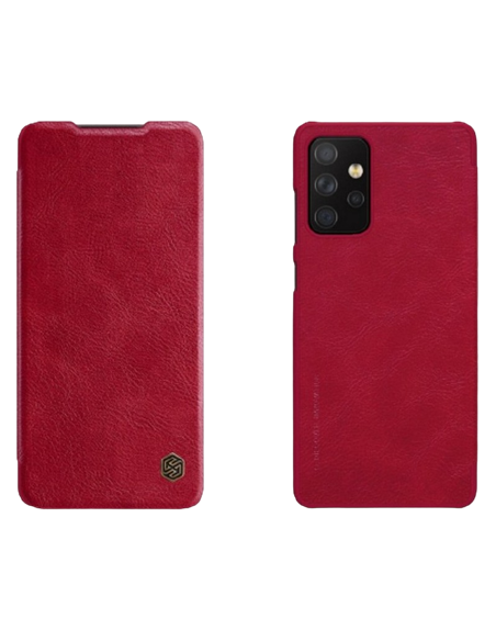 Husă tip carte Nillkin Galaxy A72 - Qin LC, Roșu Husă tip carte Nillkin Galaxy A72 - Qin LC, Roșu