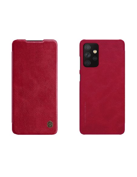 Husă tip carte Nillkin Galaxy A72 - Qin LC, Roșu Husă tip carte Nillkin Galaxy A72 - Qin LC, Roșu