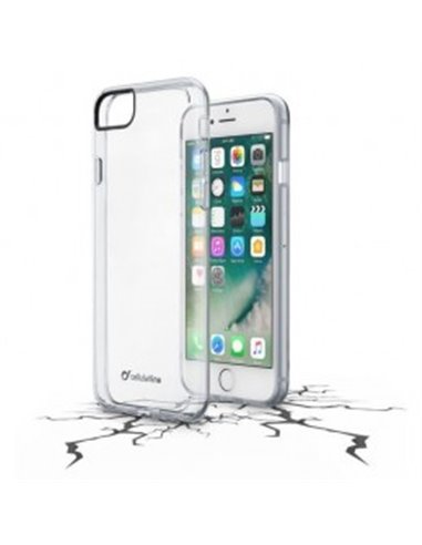 Husă Cellularline Clear Touch - iPhone SE (2020)/8/7, Transparent