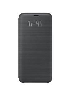 Чехол Samsung LED Flip Wallet for Galaxy S9, Орхидея Серая