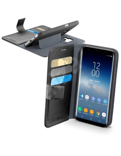 Husă tip carte Cellularline Book Agenda - Galaxy S9+, Negru 2