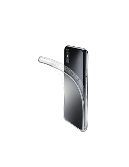 Husă Cellularline Fine - iPhone XS/X, Transparent