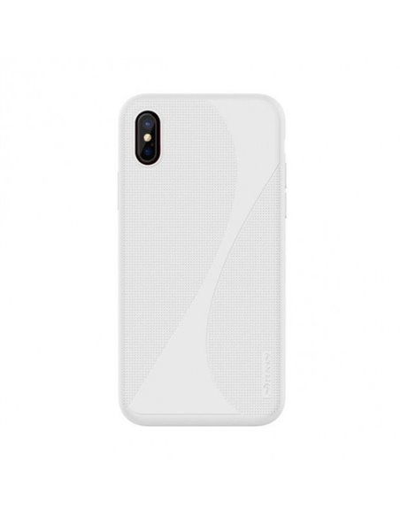 Husă tip carte Nillkin iPhone X - Flex case II, White