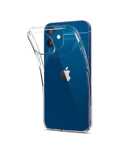 Husă Xcover iPhone 12 mini - Liquid Crystal, Cristal lichid Husă Xcover iPhone 12 mini - Liquid Crystal, Cristal lichid