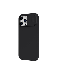 Husă Nillkin iPhone 13 Pro, CamShield Silky Magnetic Silicone, Elegant Black 2