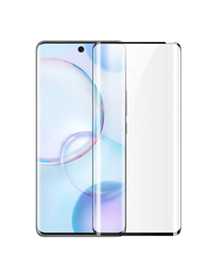 Защитное стекло Cellularline Impact Glass Curved - Galaxy S21 Ultra, Чёрный