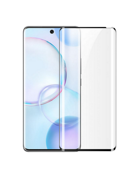 Защитное стекло Cellularline Impact Glass Curved - Galaxy S21 Ultra, Чёрный