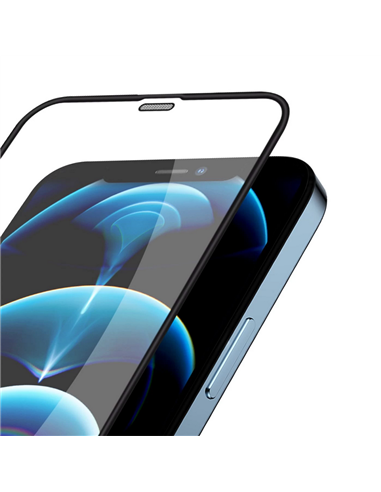 Защитное стекло Nillkin iPhone 12 mini PC Full - Tempered Glass, Чёрный