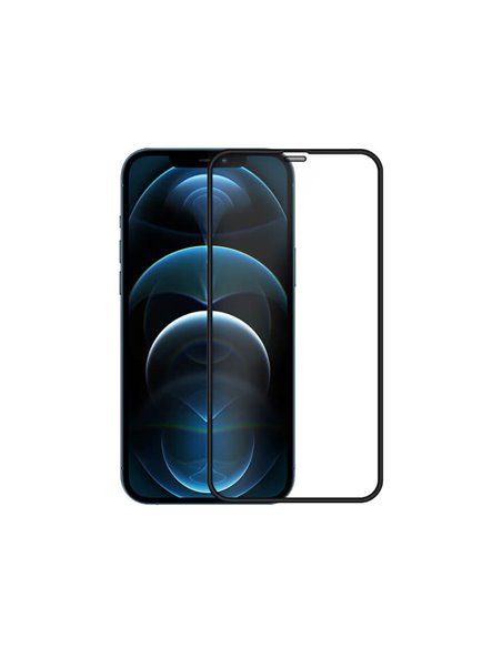 Защитное стекло Nillkin iPhone 12 mini PC Full - Tempered Glass, Чёрный