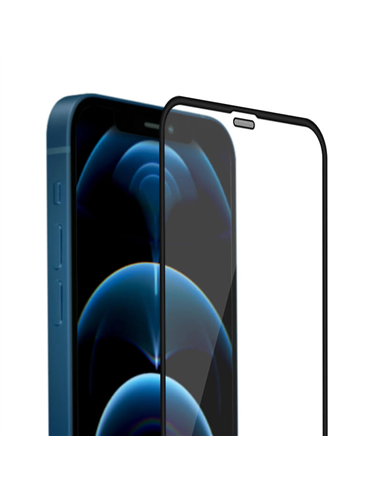 Защитное стекло Nillkin iPhone 12 mini PC Full - Tempered Glass, Чёрный
