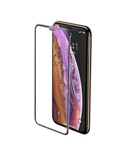 Sticlă de protecție Cellularline Tempered Glass for iPhone X/XS/11 Pro, Negru 2