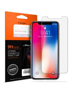 Sticlă de protecție Spigen iPhone 11 Pro/XS/X GLAS.tR SLIM HD - Temp, Transparent 2