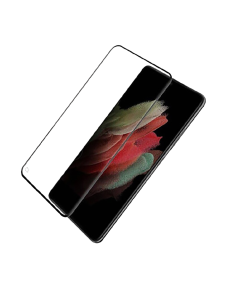 Защитное стекло Nillkin Galaxy S21 Ultra. Tempered Glass 3D CP+ Max. Черный