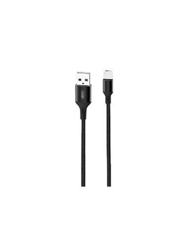 Кабель для зарядки и синхронизации XO NB143, Micro-USB/USB Type-A, 2м, Красный