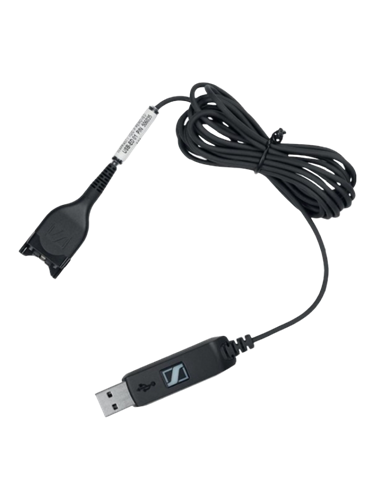 Cablu audio EPOS USB-ED 01, USB Type-A - ED (deconectare ușoară), Negru