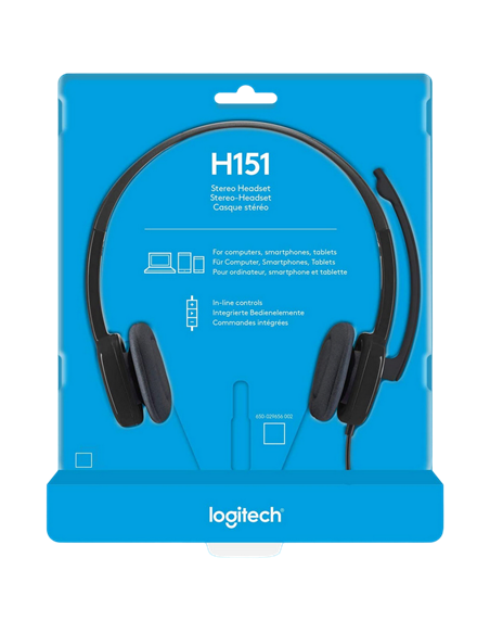 Наушники Logitech H151, Чёрный