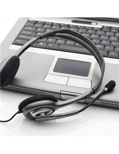 Căști Logitech H111, Gri