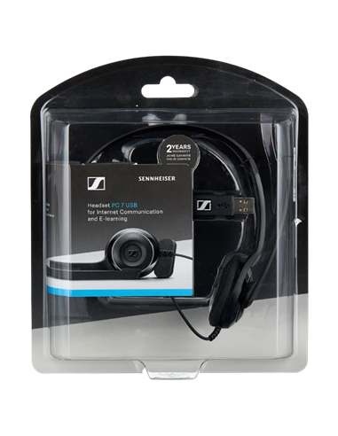 Căști EPOS PC 7 USB, Negru
