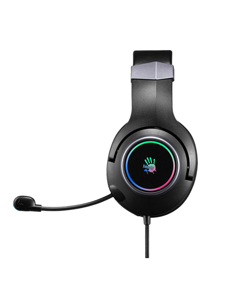 Căști gaming Bloody G350, USB, Negru