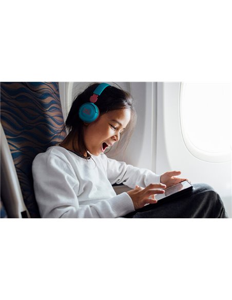 Căști JBL JR310, Albastru deschis