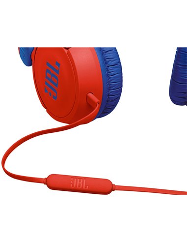 Căști JBL JR310, Roșu